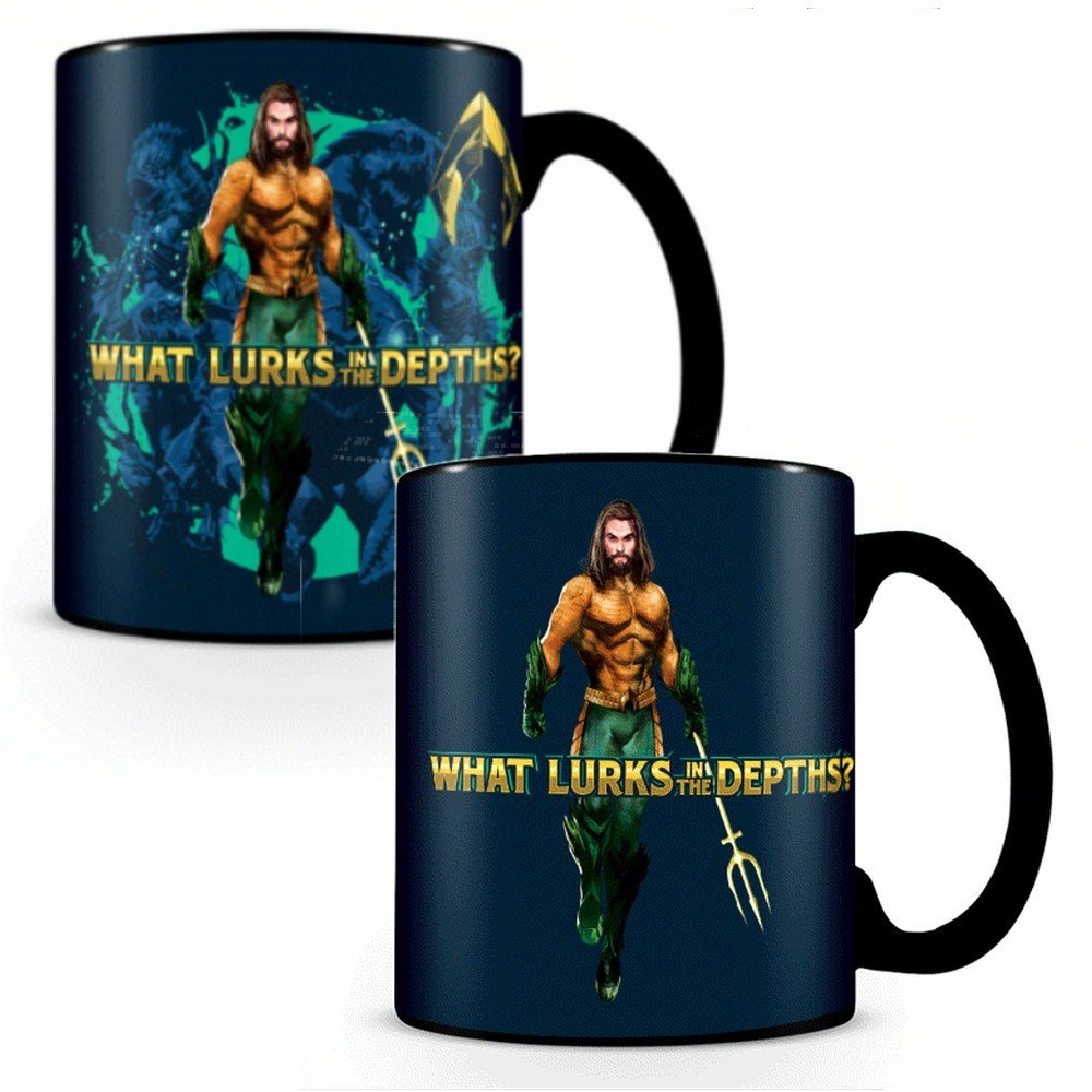 AQUAMAN アクアマン - What Lurks in the Depths / マジック・マグカップ / マグカップ - PGS